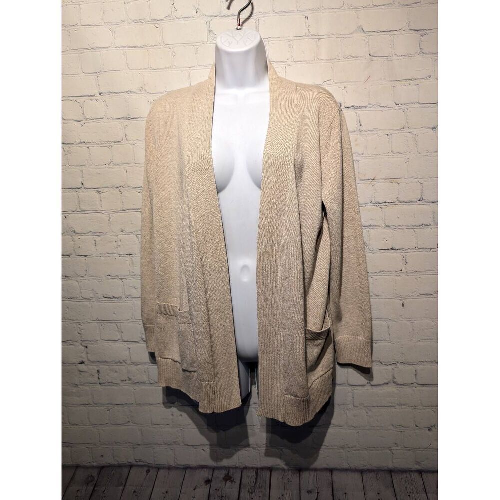 Laura Scott no closure lightweight cardigan large